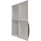 Ekena Millwork 19 5/8in. W x 19 5/8in. H Smith EnduraWall Decorative 3D Wall Panel Covers 2.67 Sq. Ft. WP20X20SMAGX - alternate 3